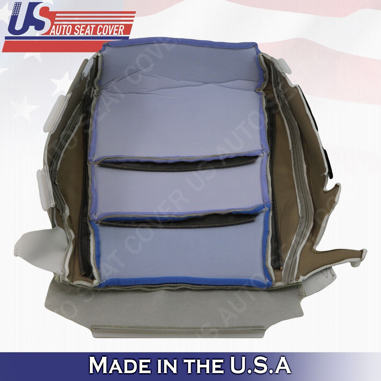 2011 2012 For Acura RDX Driver Top & Bottom Synthetic Perf Leather Covers Gray