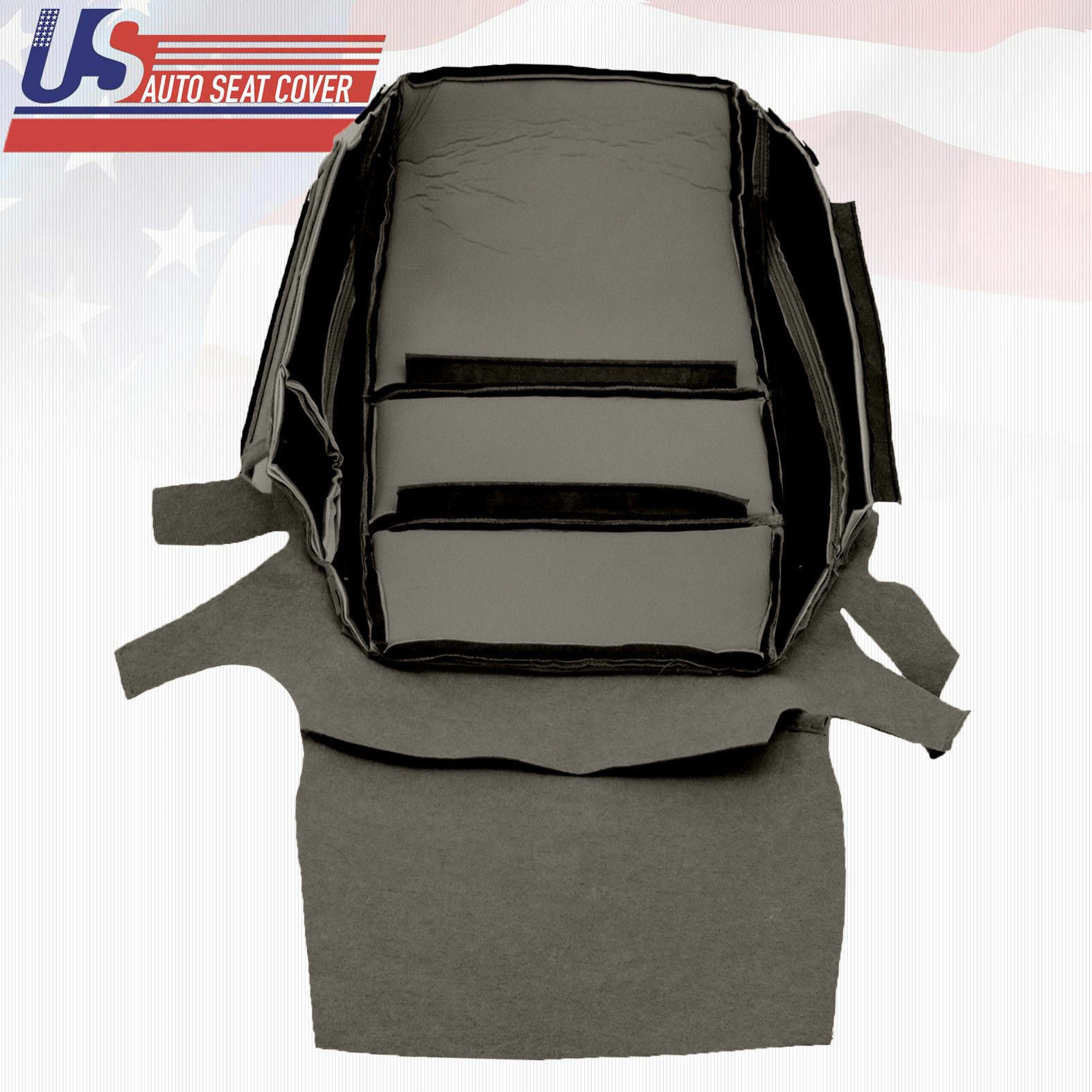 Fits 2005 Acura TL Front Driver Bottom Replacement Cover Perforated Leather Gray