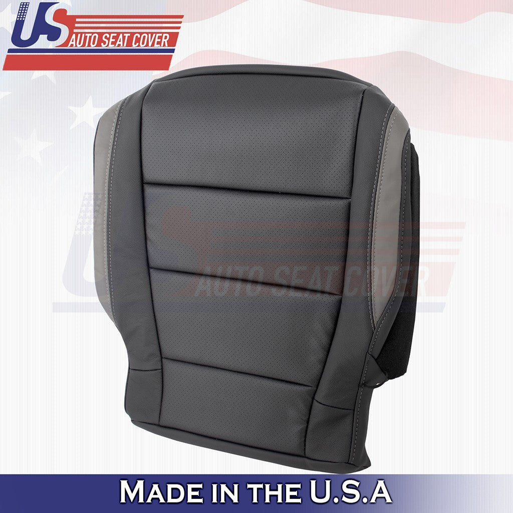 2019 2020 Fits Ford Raptor Driver &Passenger Bottoms Perf Leather Cover Black