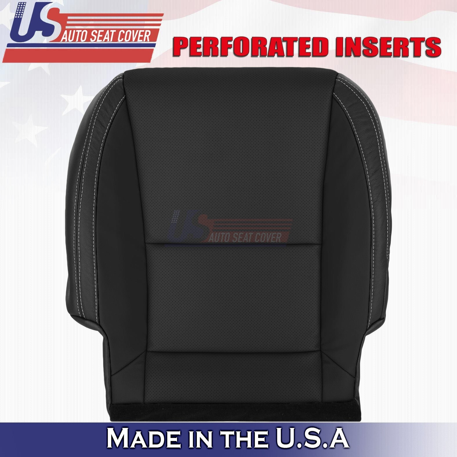 2010 2011 2012 2013 2014 2015 For Chevy Camaro Driver Bottom Leather Cover Black