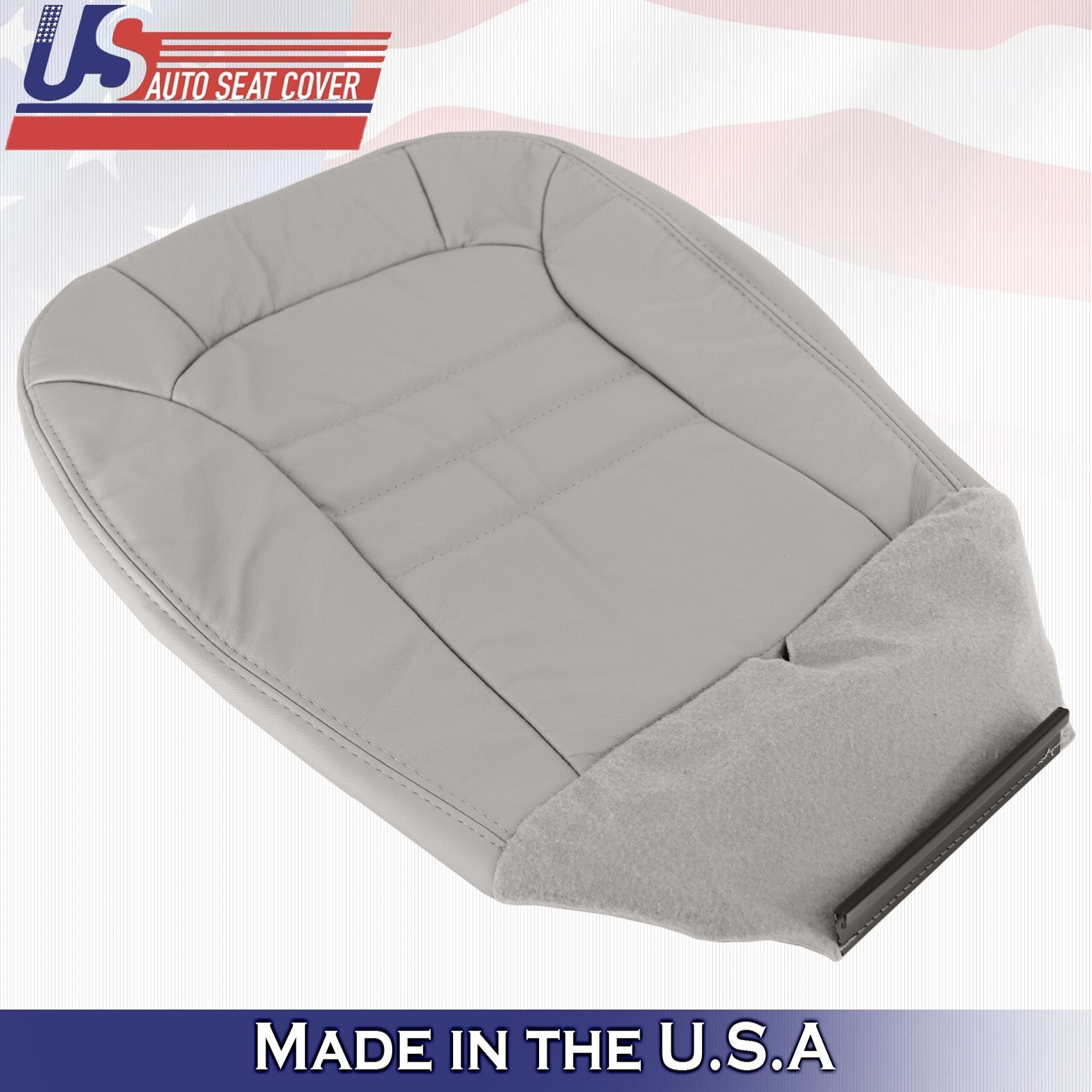 2002 -2004 Fits Jeep Liberty Front Set Bottoms &Tops Leather Seat Covers Taupe
