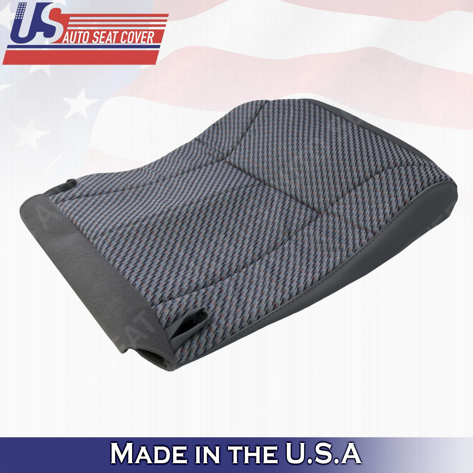 1999-2002 Fits Dodge Ram 1500 3500 WK TRUCK Driver Base Cloth Cover Dark Gray