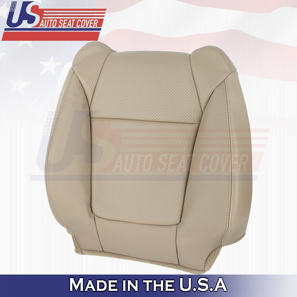 2001 to 2003 For Acura CL Type-S Driver &Passenger Tops Perf Leather Cover Tan