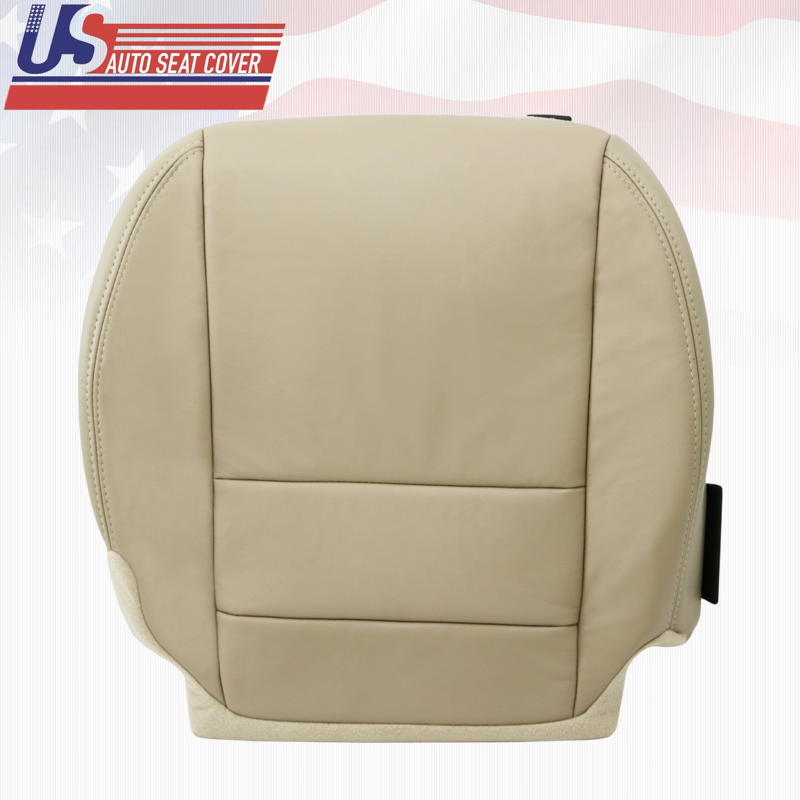 For 2007 2012 Acura MDX Passenger Bottom Replacement Leather Seat Cover TAN