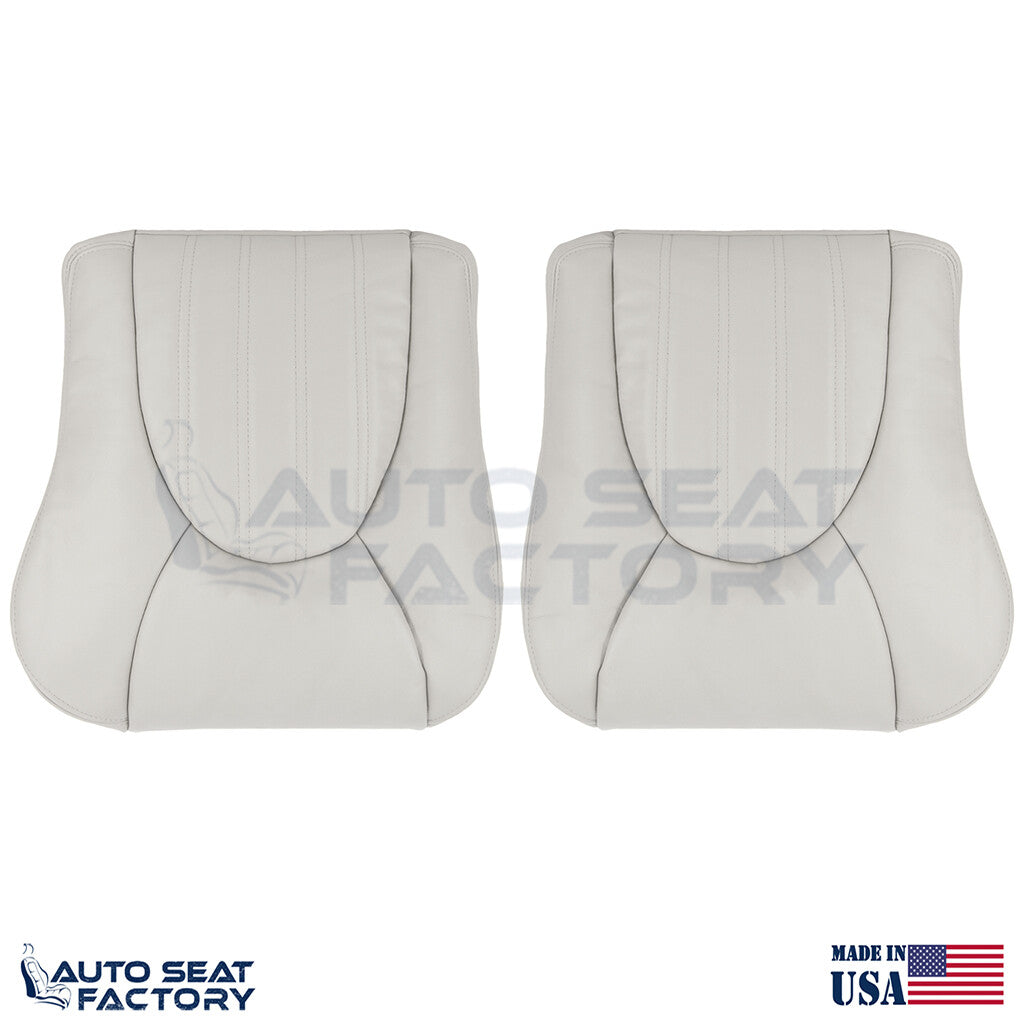 Replacement Driver & Passenger Bottom Vinyl Seat Cover For 1997- 2000 Jaguar XK8