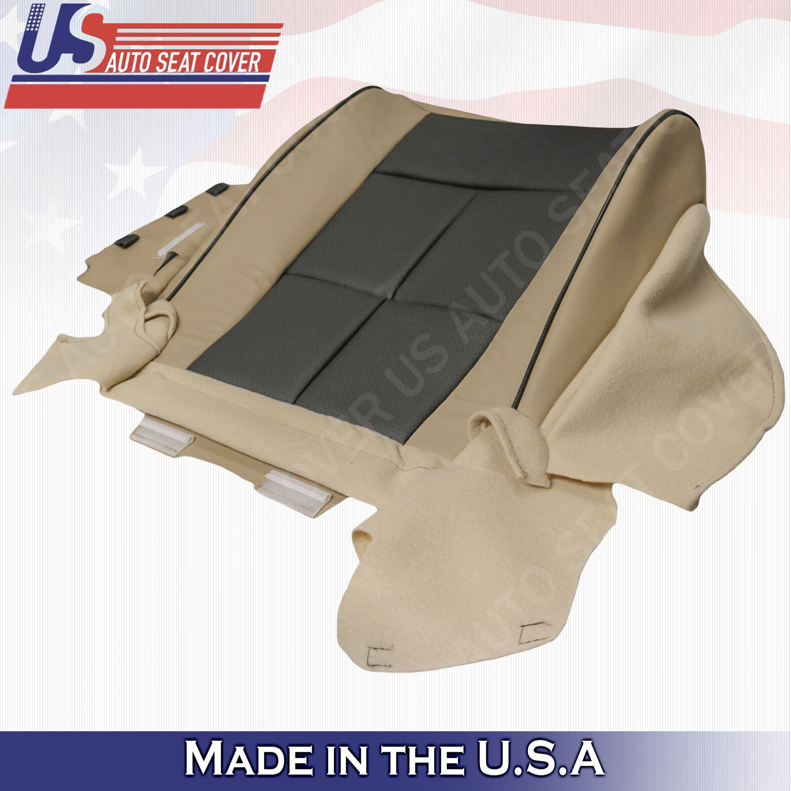 2011 2012  Lincoln Navigator Driver Bottom Perforated Cover two tone Tan Black