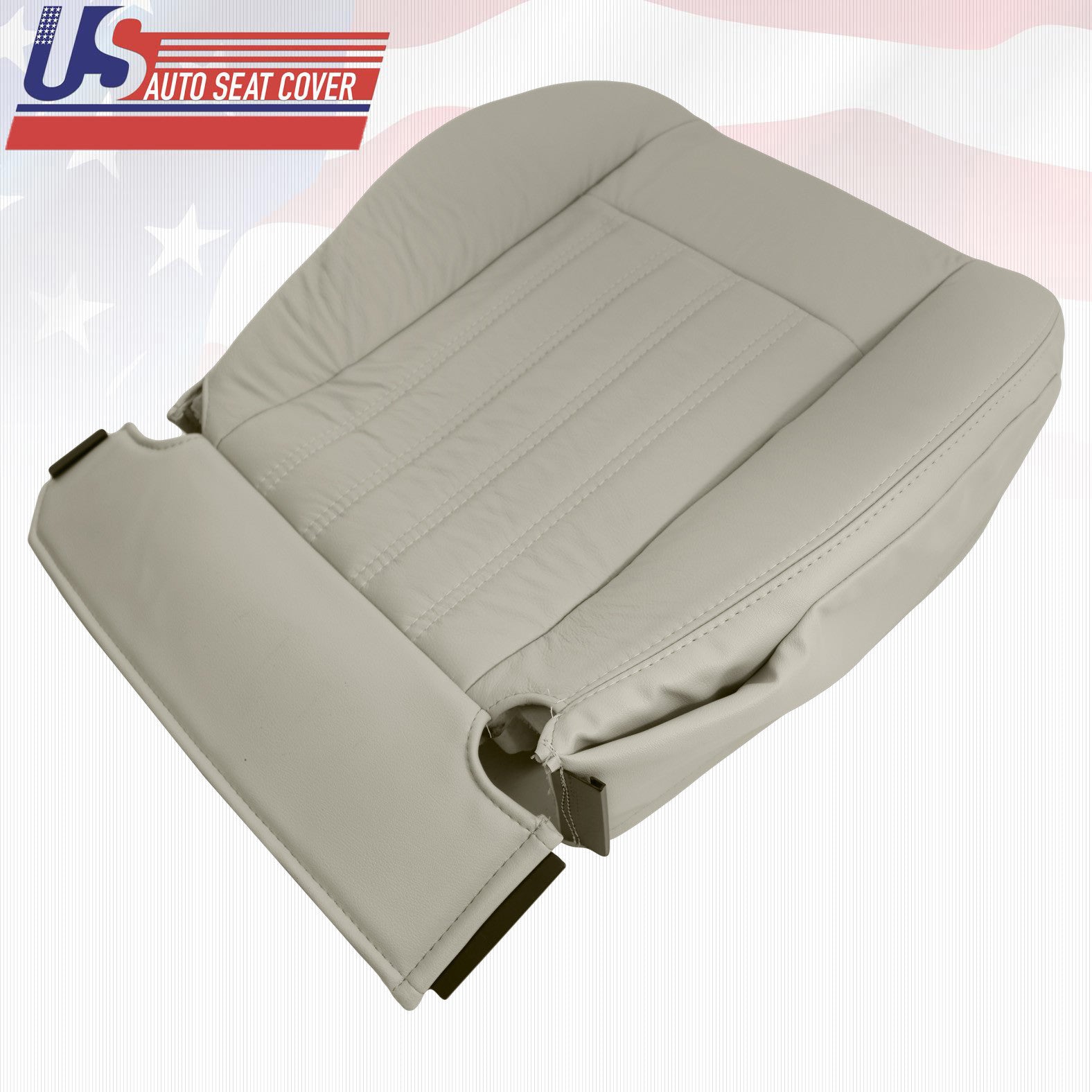 2004 Lincoln Aviator Luxury Sport Driver Bottom Genuine Leather Seat Cover Tan