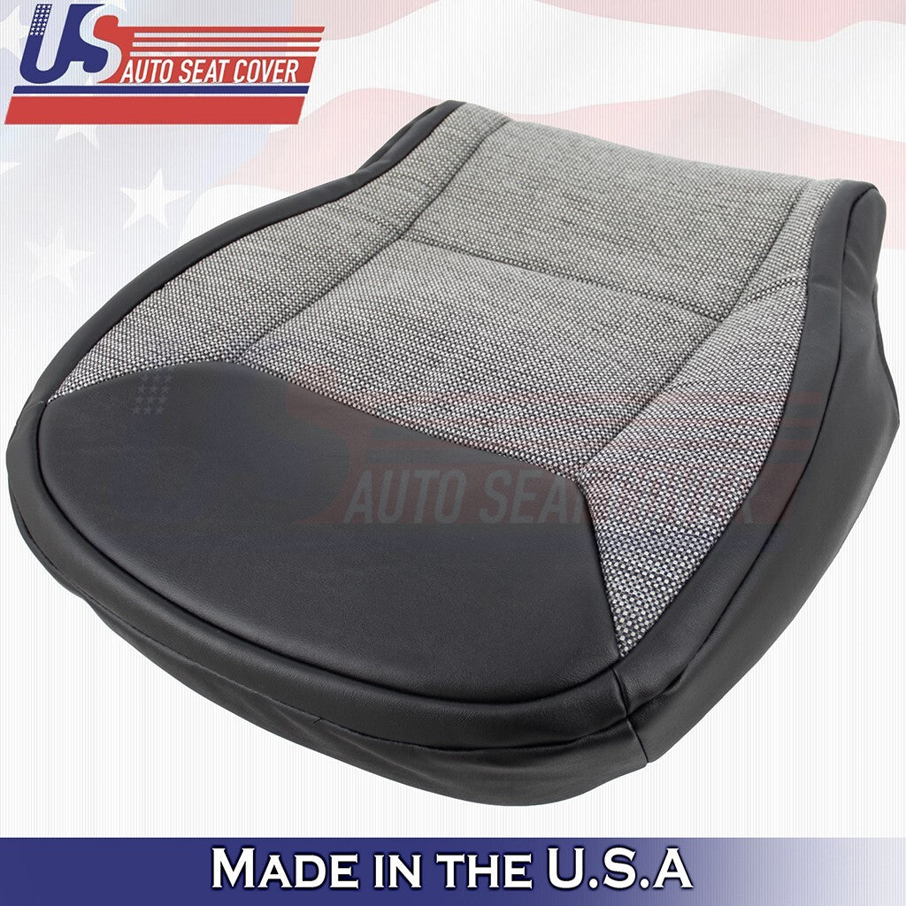 2019 to 2024 Fits Dodge Ram ProMaster Passenger Bottom Cloth/Vinyl Cover Black