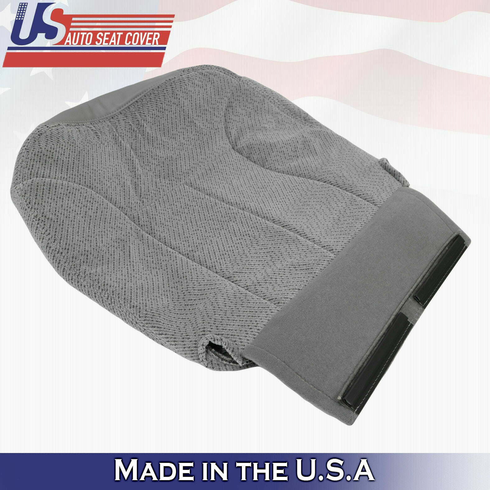 1995 to 1999 For Chevy Tahoe & Suburban Driver Bottom Cloth Seat Cover in Gray