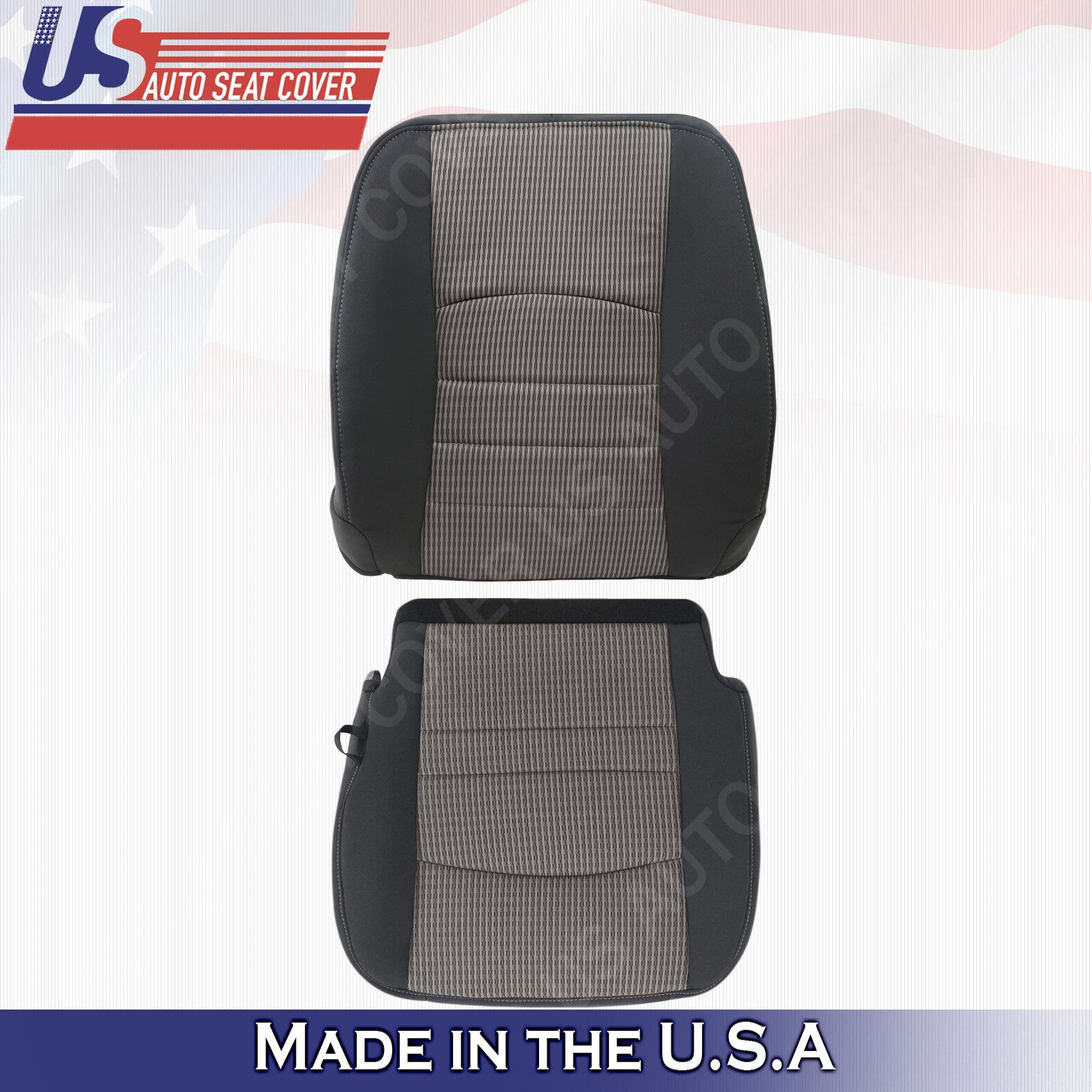 Top Lean Back Cloth seat cover replacement 2009 to 2012 Fits Dodge Ram1500 2500