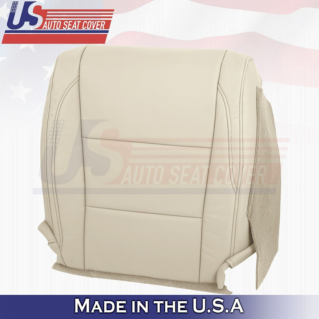 2014 to 2019 Fits Toyota Highlander Driver/Passenger Bottoms Leather Cover Tan