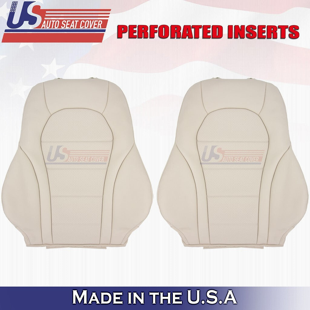 2016 to 2021 For Mercedes Benz GLC300 Driver & Passenger Tops Leather Cover Tan