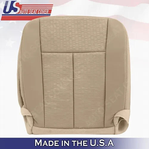 2007 to 2014 Fits Ford Expedition Front Set Tops & Bottoms Cloth Cover Camel Tan