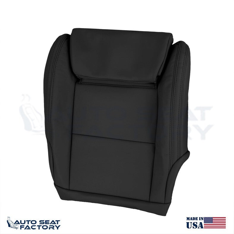 Replacement Fits 2016 - 2019 Mercedes CLA PASSENGER Bottom Blk Vinyl Seat Cover