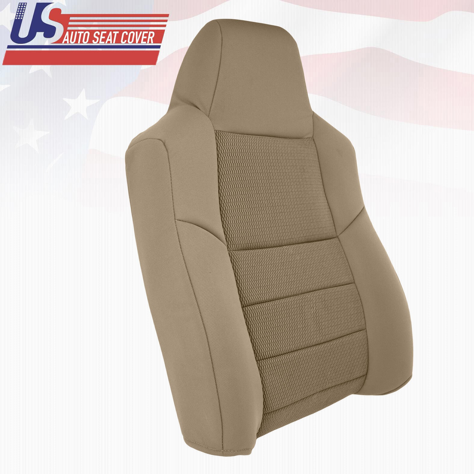 2002 to 2007 Fit Ford F250 F350 Driver & Passenger Tops Covers Tan