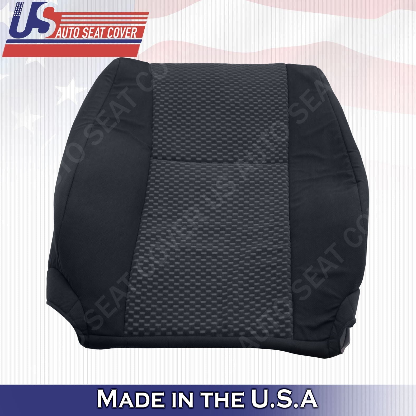 2007 to 2012 For Toyota Tundra Passenger Top Replacement Cloth Cover In Black