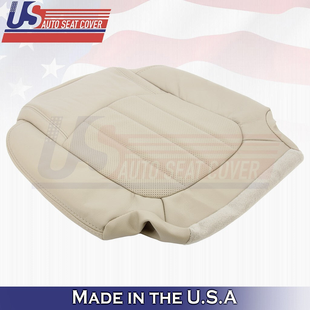 2008 to 2012 For Buick Enclave Rear Driver & Passenger Bottoms Leather Cover Tan