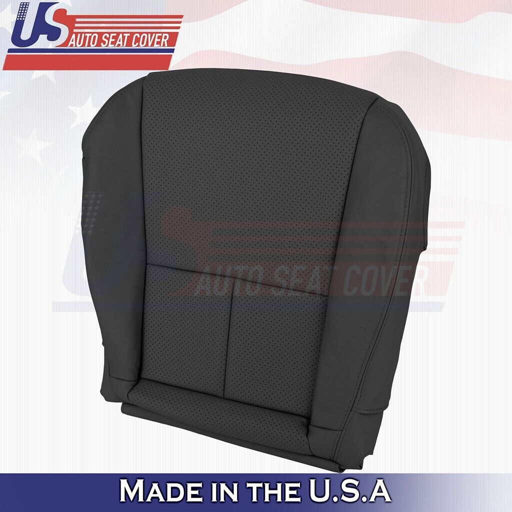 2003 2004 2005 Fits Infiniti G35 Coupe Front Set 2x Bottoms Leather Cover Black
