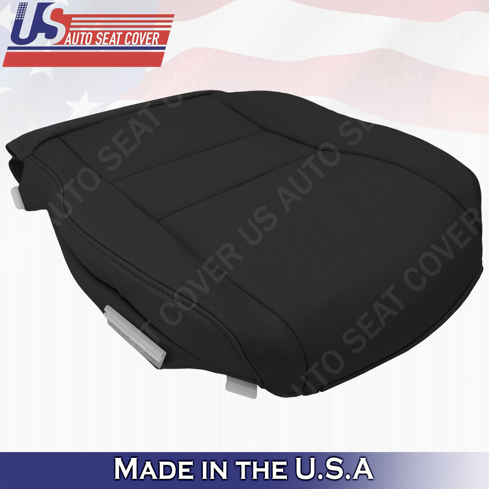 Fits 2007 2008 2009 2010 2011 Honda CR-V DRIVER Bottom Leather Seat Cover Black