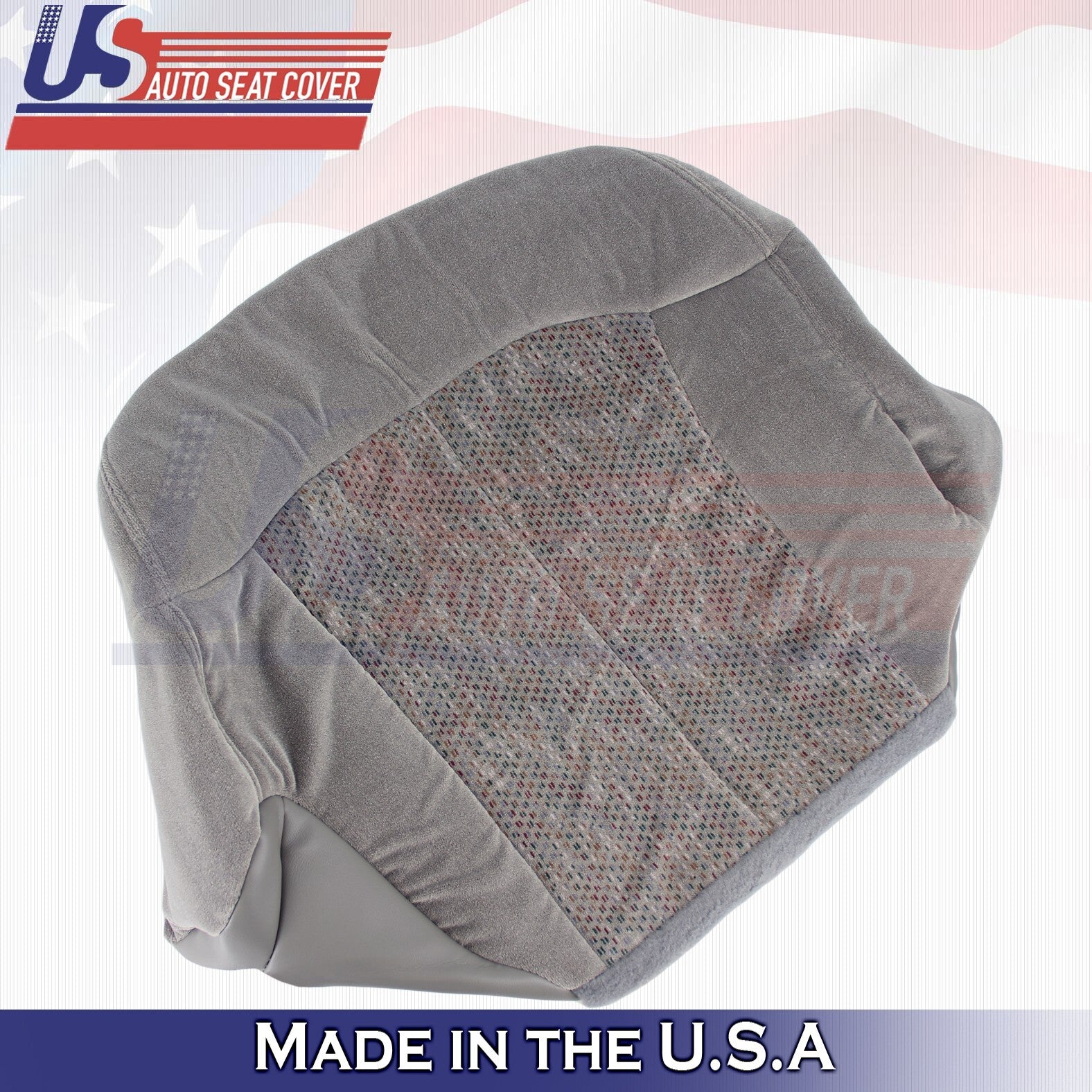 2000 to 2002 Fits Chevy Tahoe Suburban Passenger Top & Bottom Cloth Cover Gray