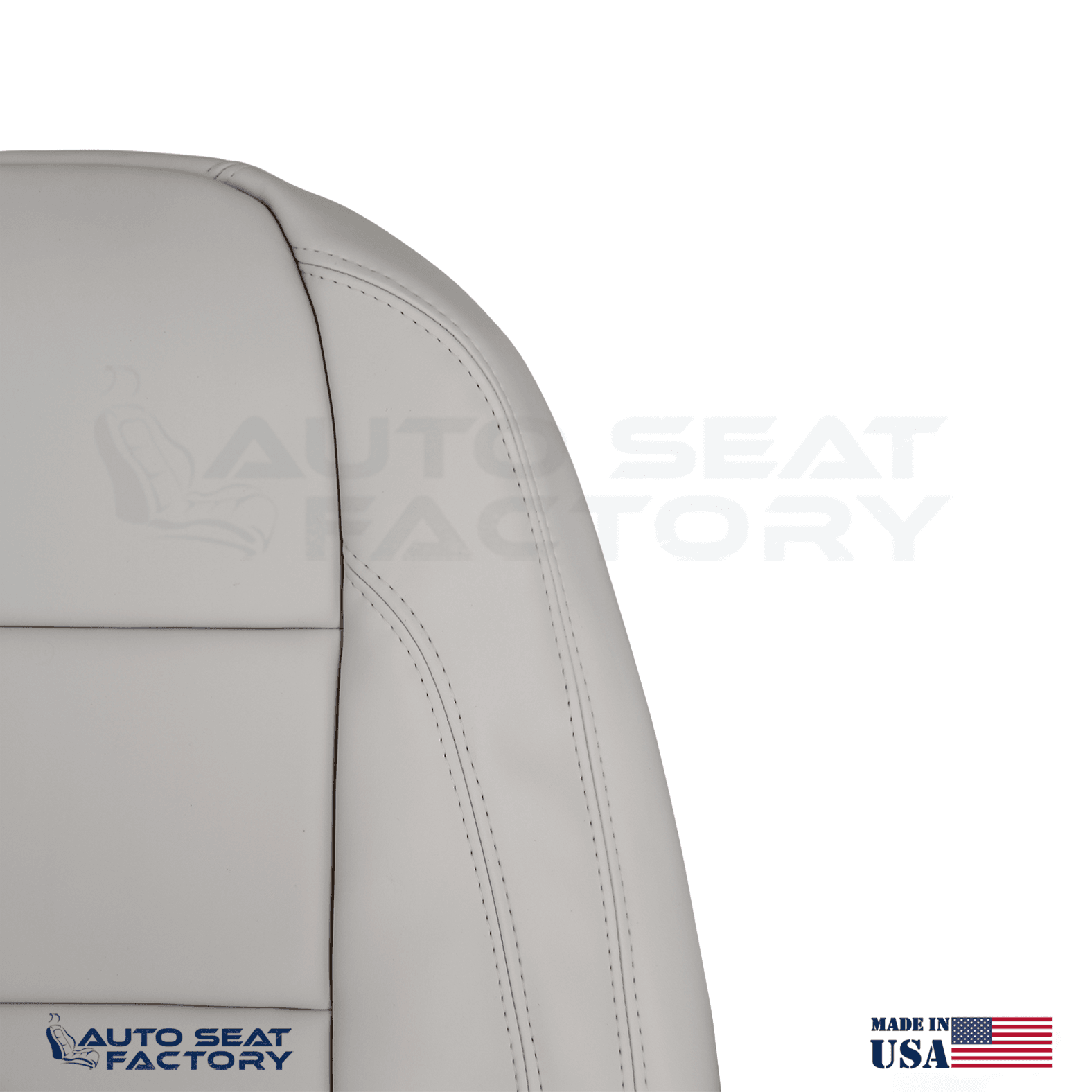 Replacement Fits 2007 - 2010 Volvo C70 Left & Right Top Cream Vinyl Seat Covers