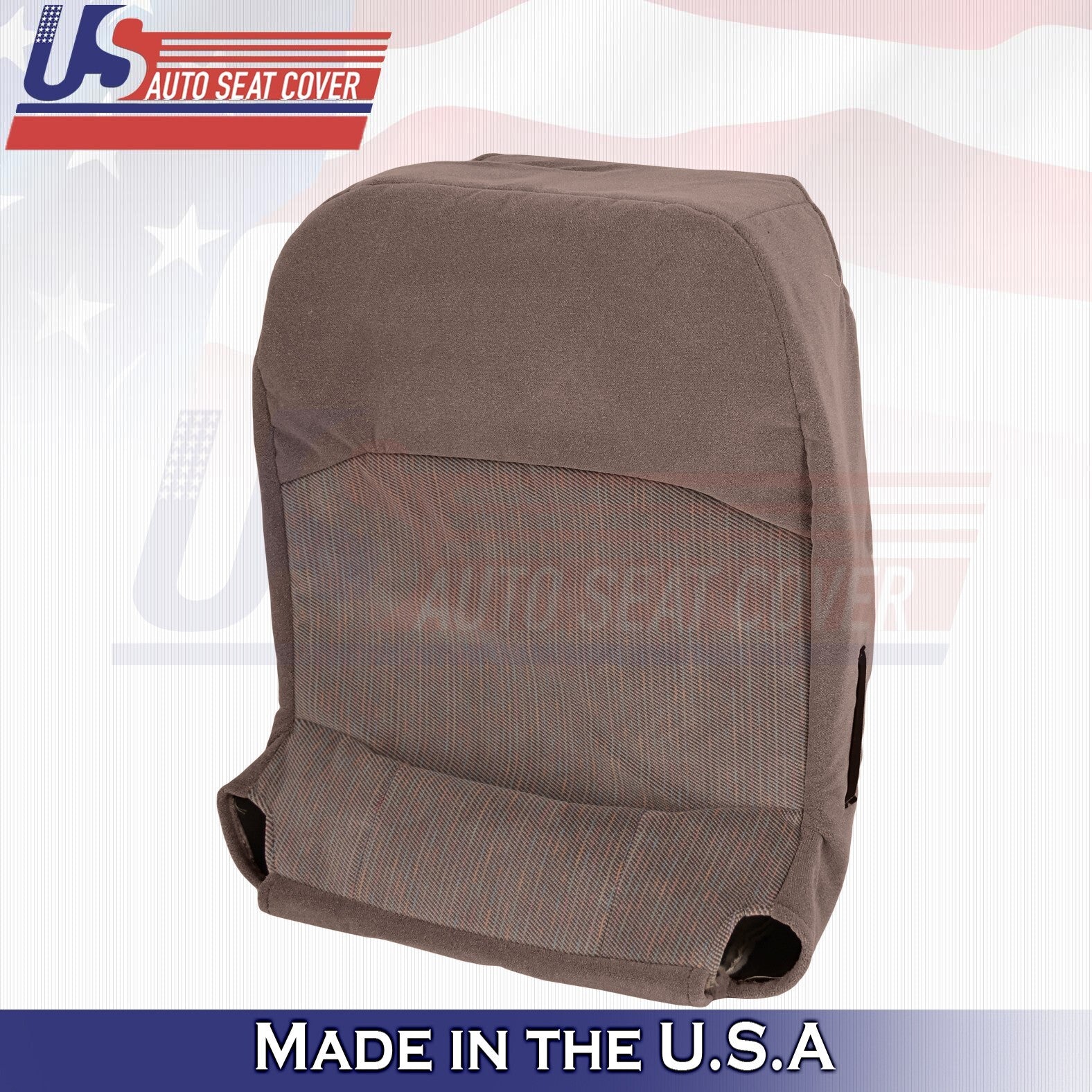 1994 - 1997 FITS Ford F150 XLT Jump Seat Bottom & Top Cloth Cover Mocha Tan