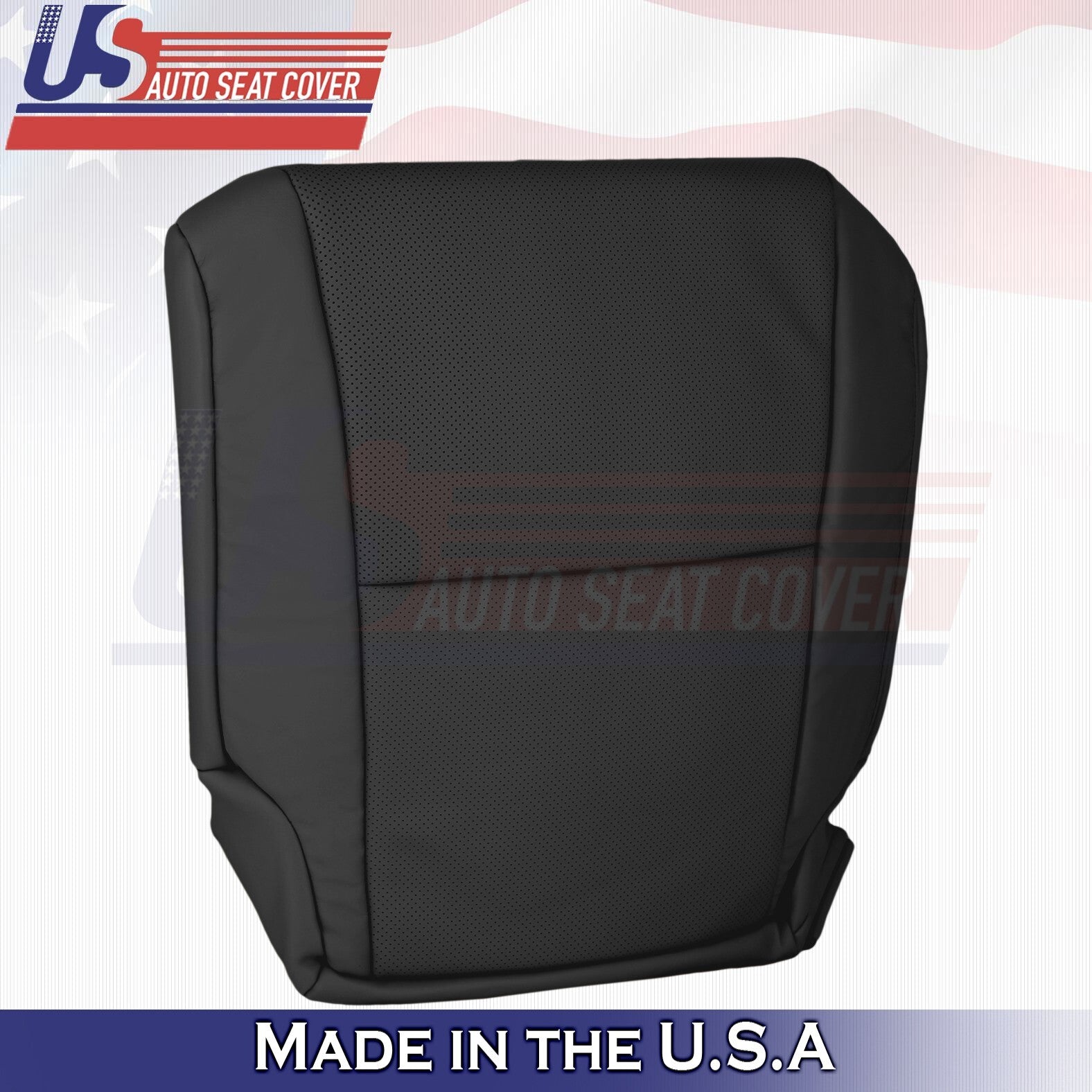 2010-2015 Fits Lexus RX350 REAR Driver & Passenger Bottoms Leather Cover Black