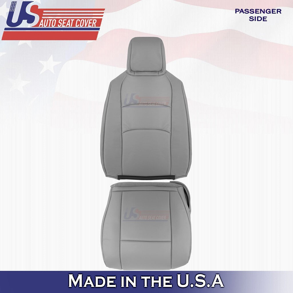 2009 to 2014 Fits Ford E150 E250 E350 Van Passenger Bottom-Top Vinyl Cover Gray