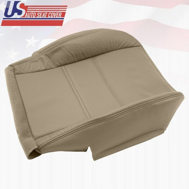 2001 2002 Driver Bottom Leather Perforated Seat Cover Fits Nissan Pathfinder TAN