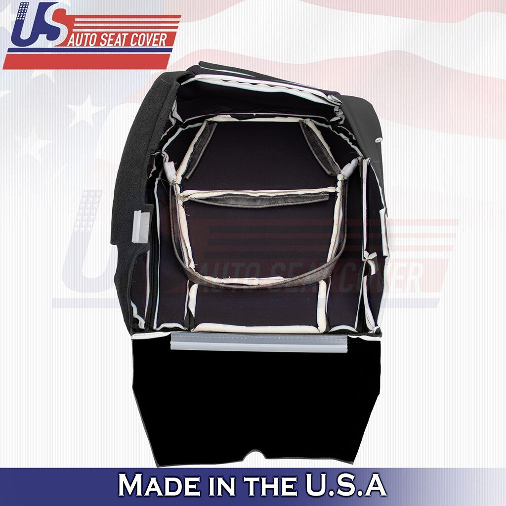 2001 to 2003 For Acura CL Type-S Driver Bottom Leather w/ Perforated Cover Black