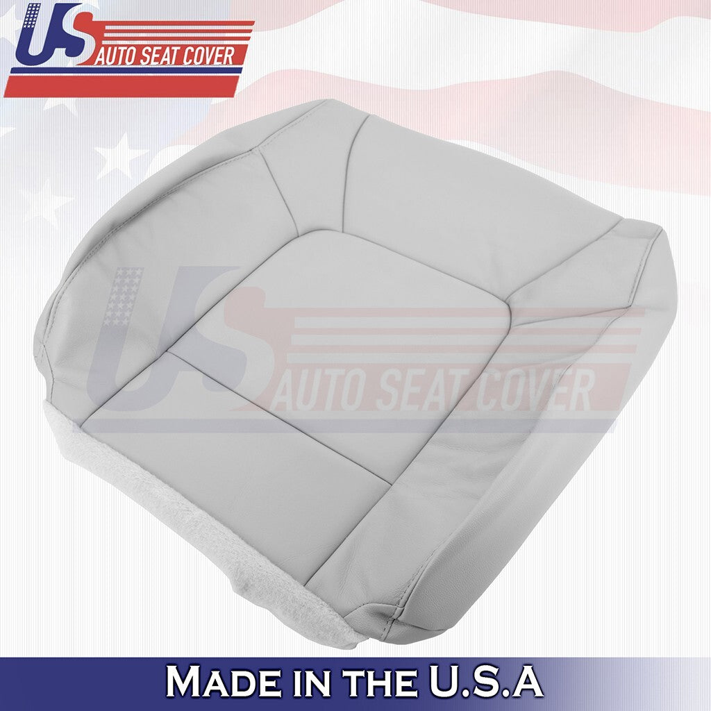 2009 2010 2011 Fits Honda Pilot Passenger Top Leather Seat Cover Gray