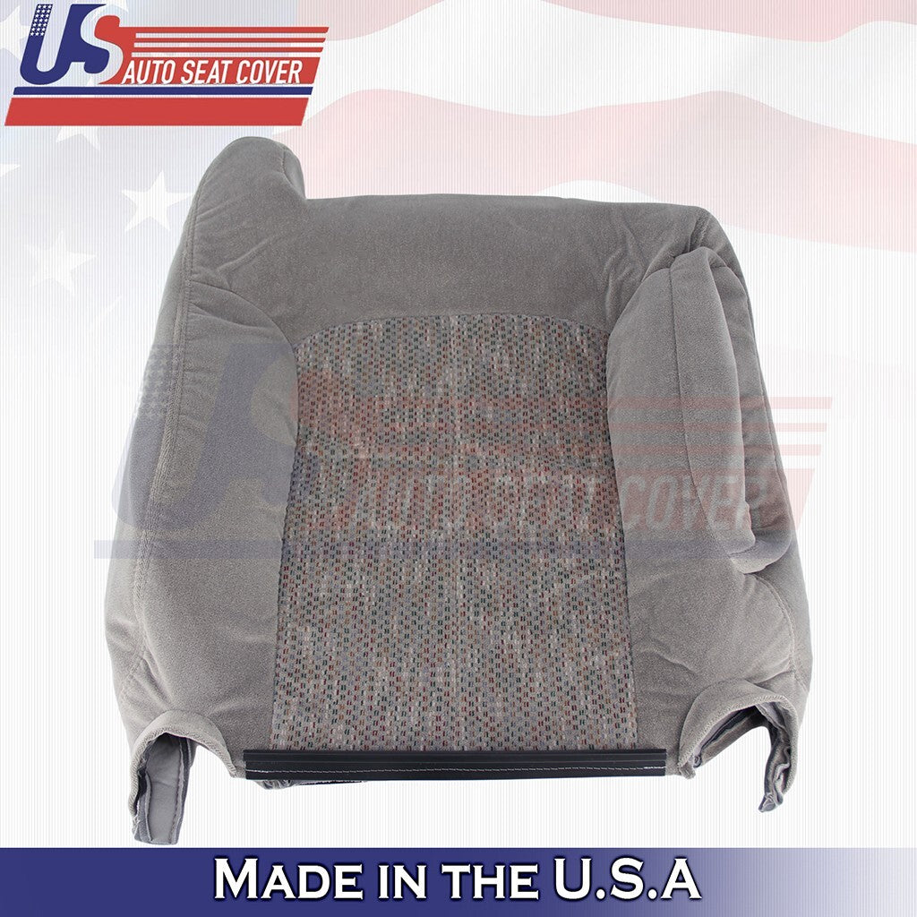 2000 2001 2002 For Chevy Suburban Tahoe Driver& Passenger Tops Cloth Covers Gray
