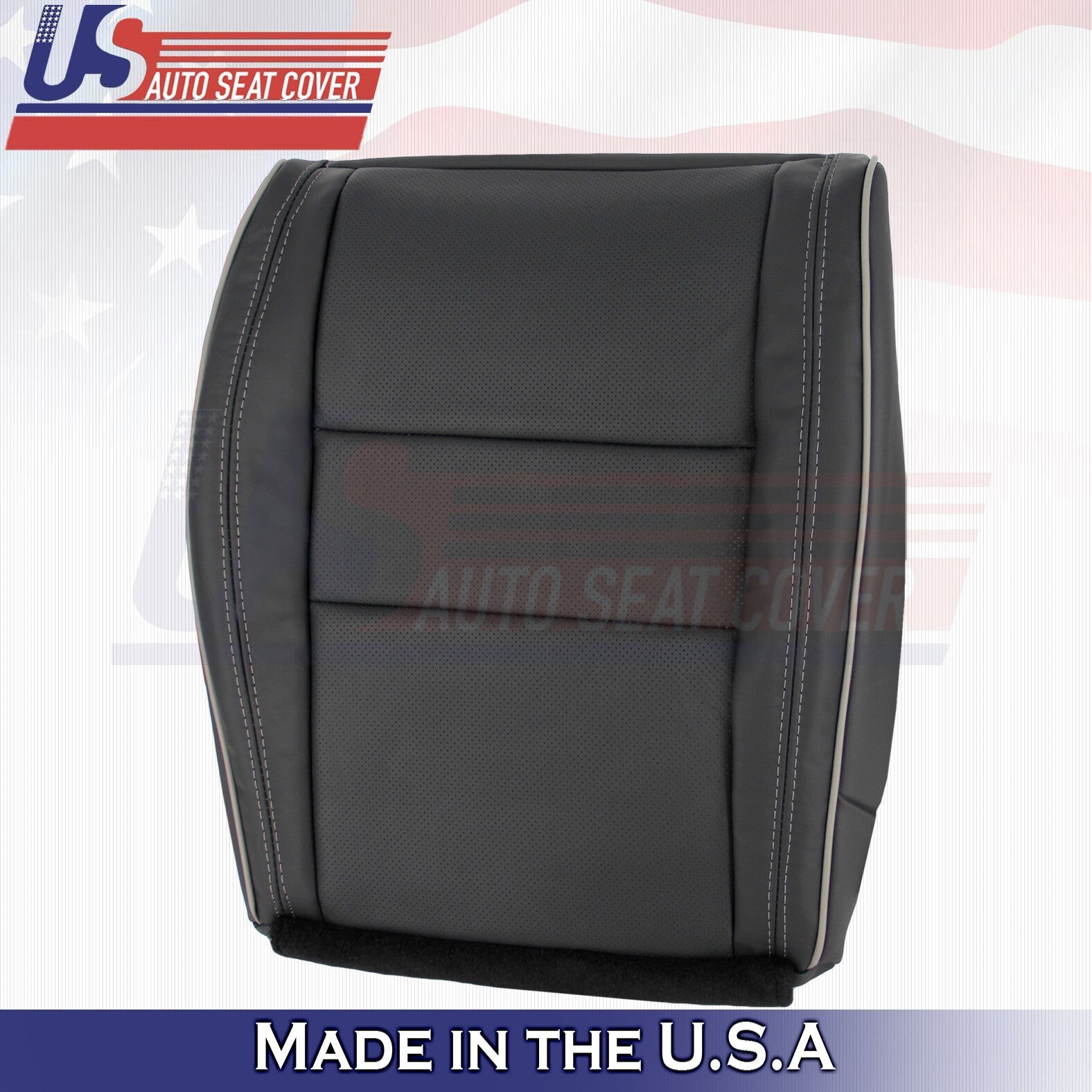 2011 to 2014 For Jeep Grand Cherokee Overland Driver Bottom Leather Cover Black