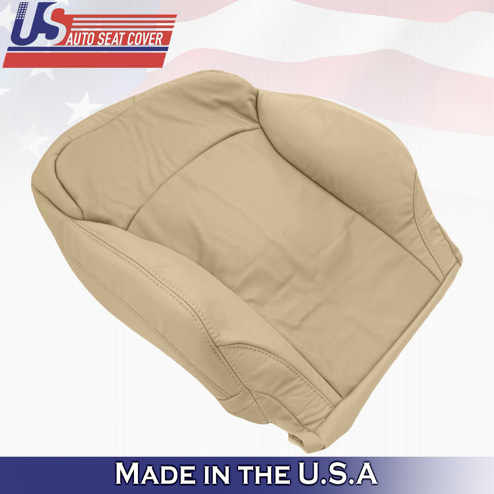 2006 to 2013 For Lexus IS250 IS350 Driver Top & Bottom Leather Seat Covers Tan
