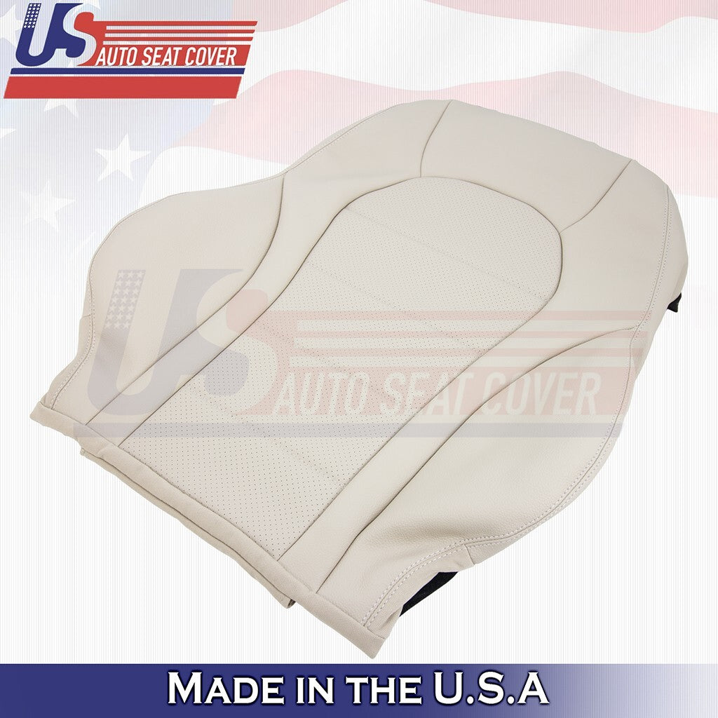 2015 to 2021 For Mercedes Benz C250 Passenger Top Perforated Leather Cover Tan