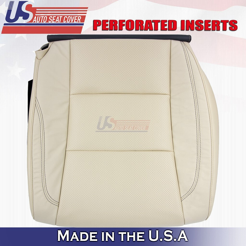 2017 2018 For Toyota Avalon Limited Front Set Bottoms Leather Seat Cover Tan