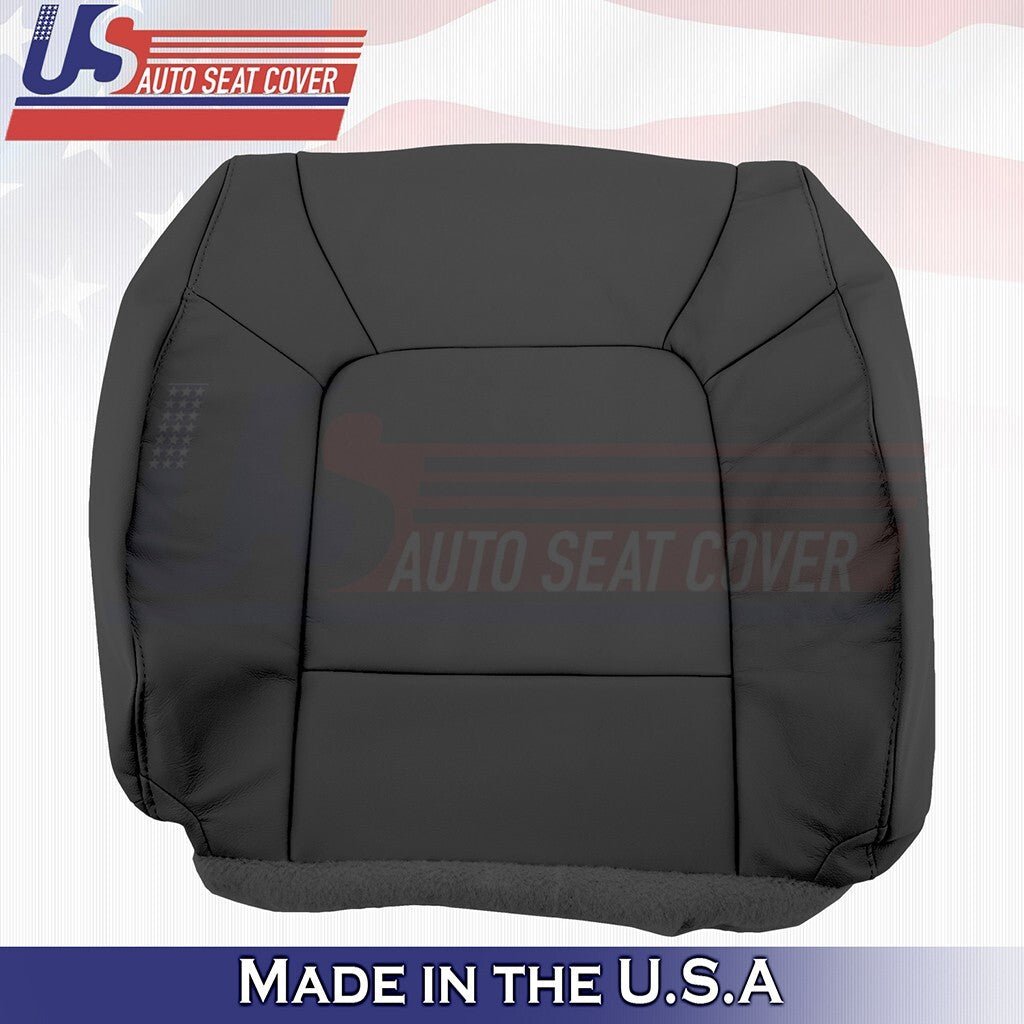 Passenger Bottom & Top Leather Cover Black 2009 2010 2011 Fits Honda Pilot