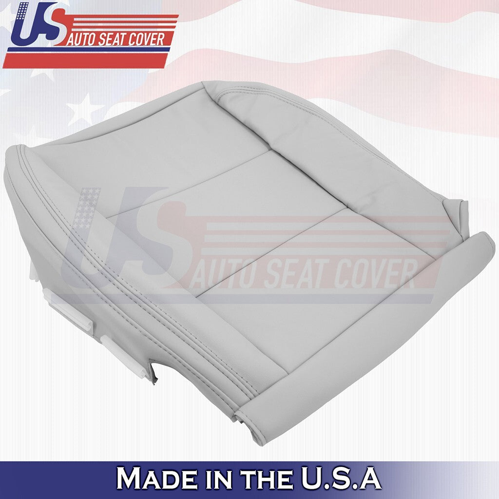 2013 to 2018 Fits Toyota Avalon XLE Driver Top& Bottom Leather Cover Light Gray
