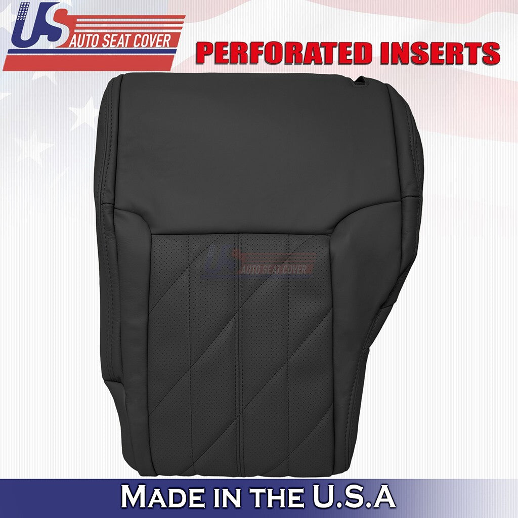 2009 to 2017 Fits Infiniti FX35 FX37 FX50 Rear Driver Top Leather Cover Black