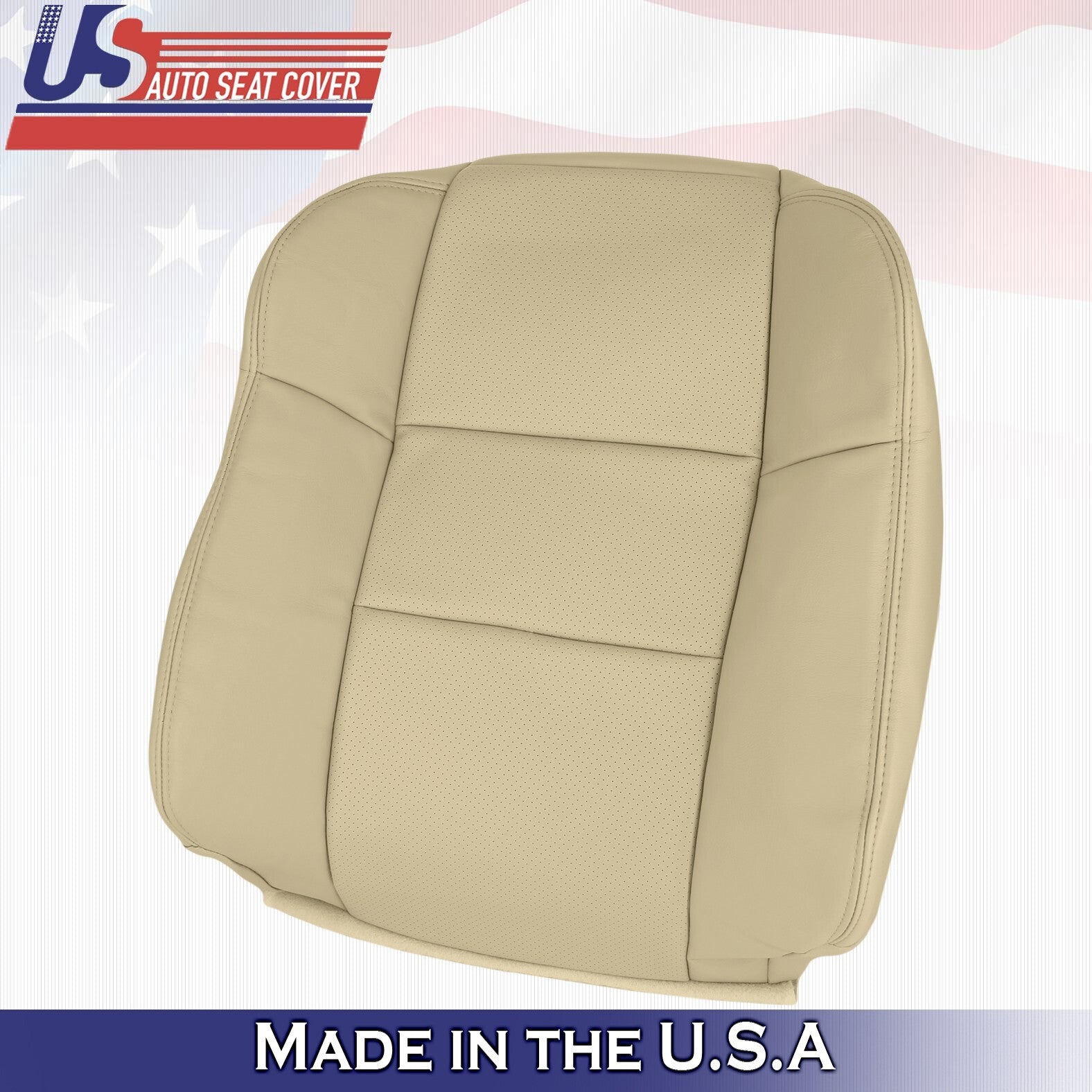 2009 2010 For Acura RDX Driver & Passenger Top Perf Synthetic Leather Covers Tan