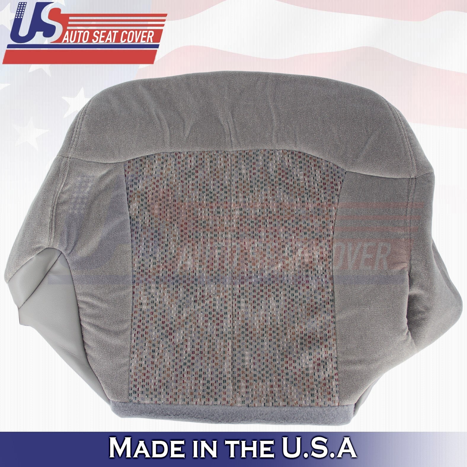 2000 2001 2002 Fits Chevy Suburban Tahoe Front Set Bottoms Cloth Covers Gray