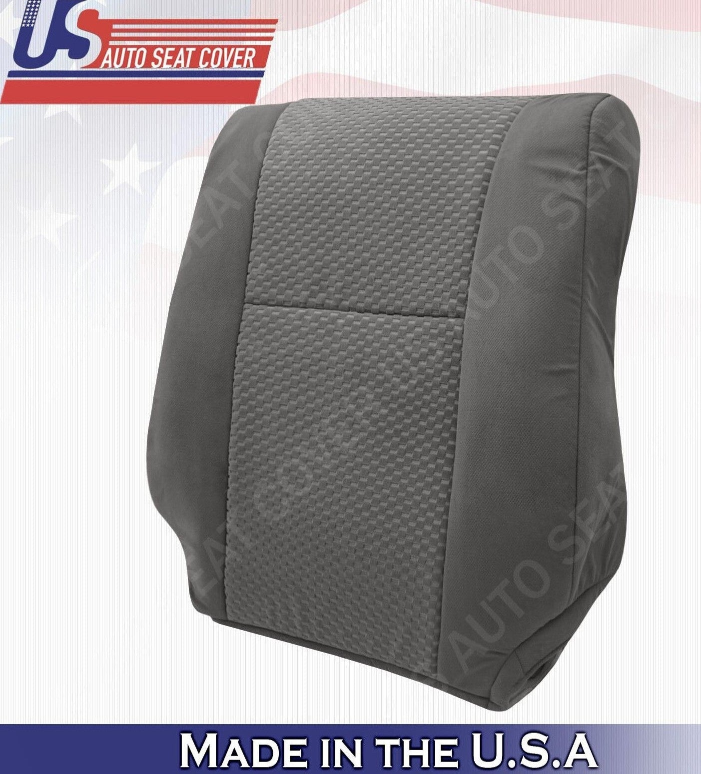 2013 For Toyota Tundra Grade SR5 Passenger Side Top Cloth Seat Cover Gray
