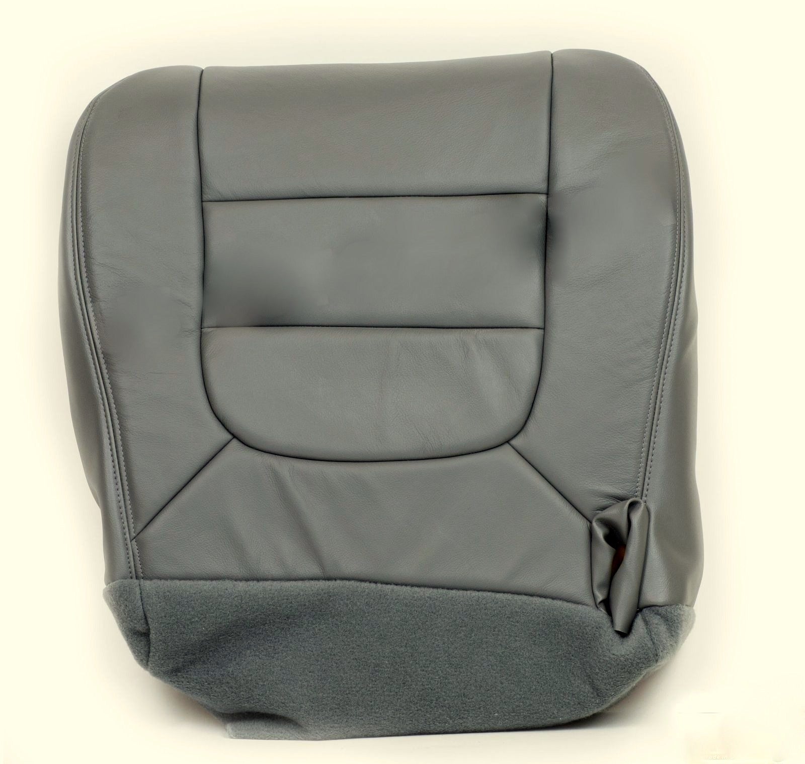 2001 2002 2003 Ford F150 Lariat Passenger Bottom Replacement Leather Seat Gray