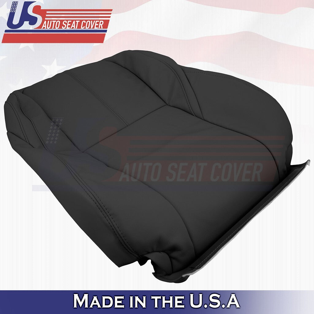 2013 to 2018 Fits Toyota Avalon XLE Front Set Tops &Bottoms Leather Cover Black
