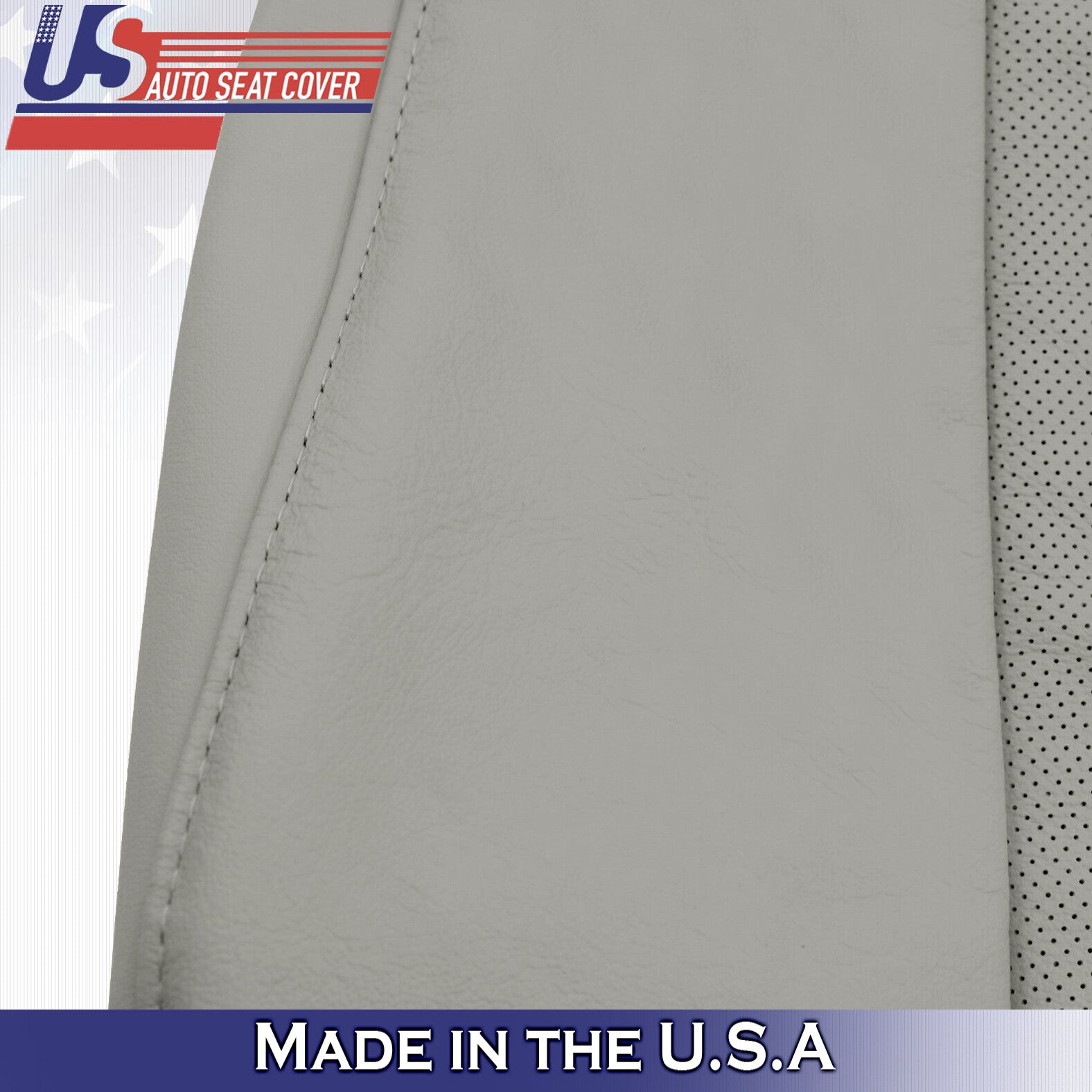 2011 For Lexus RX350 RX450H Passenger Top & Bottom Perf Leather Seat Covers Gray