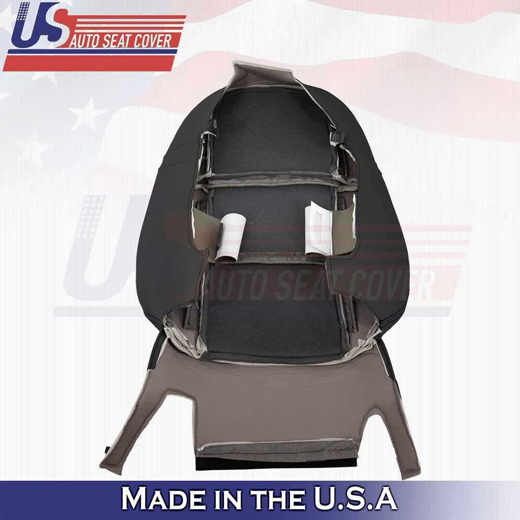 2013 to 2020 Fits Lexus GS350 F-Sport Driver Top Leather Seat Cover Black
