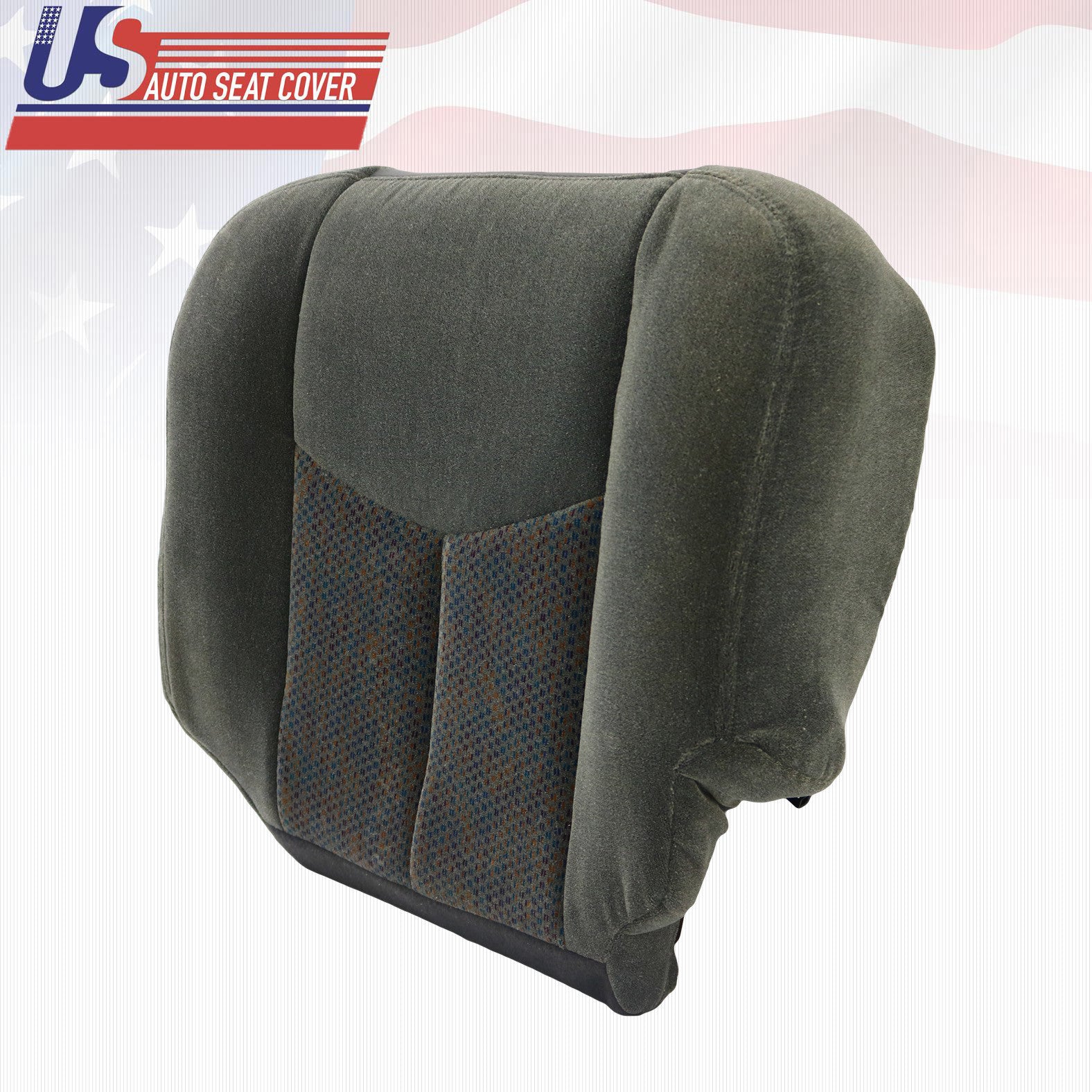 2003 2004 2005 2006 Chevy Suburban Driver Bottom Fabric Cloth seat Cover Gray