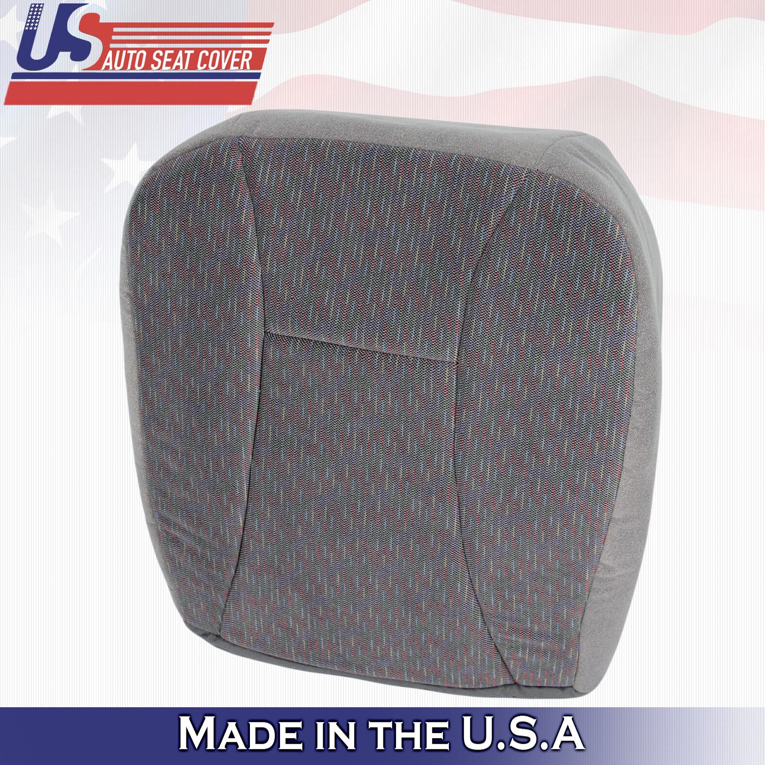 Fits For 1992 1993 1994 1995 1996 Ford Bronco XLT Driver Bottom Cloth Cover Gray
