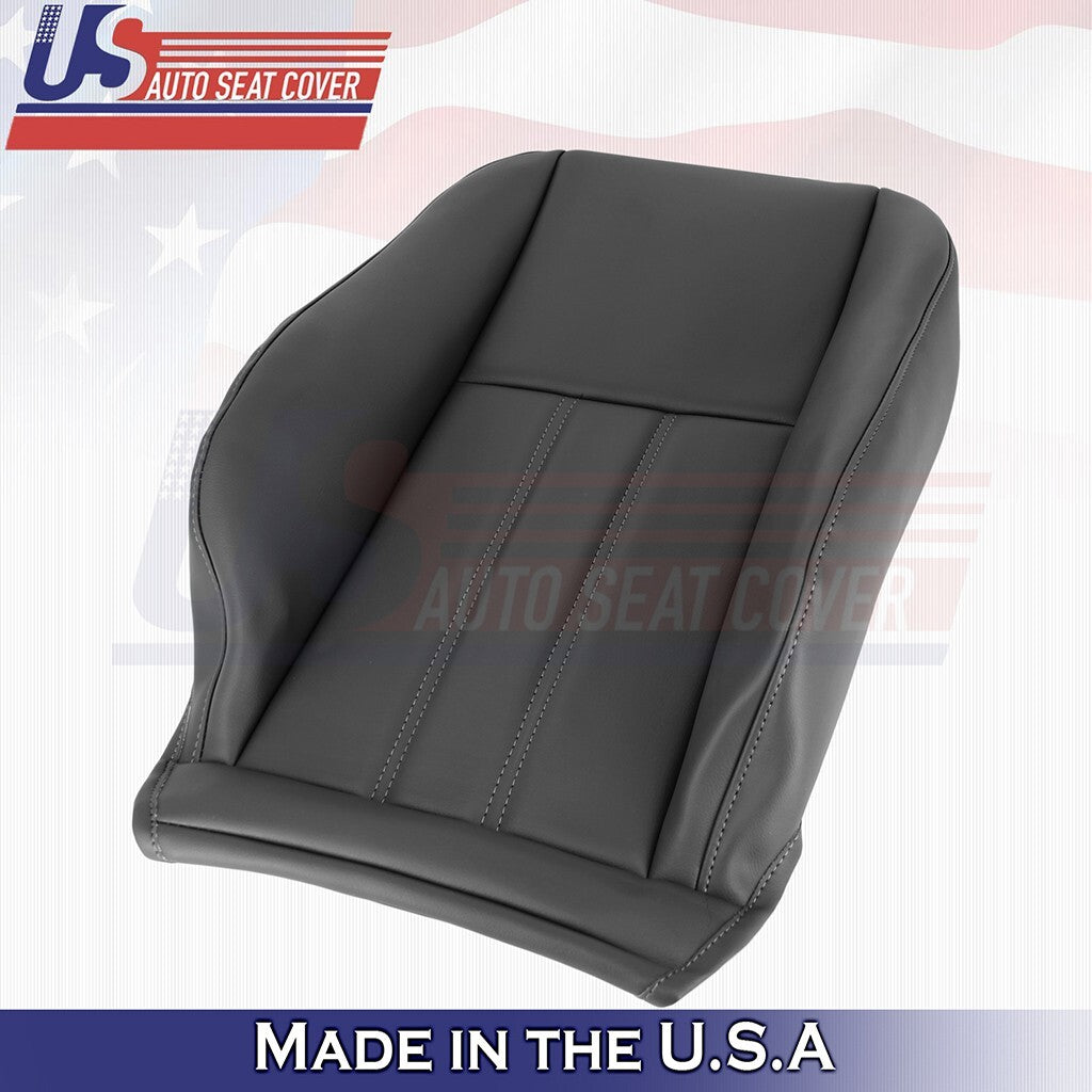 2008 to 2016 For Chrysler Town & Country Front Tops Bottoms Leather Cover Black