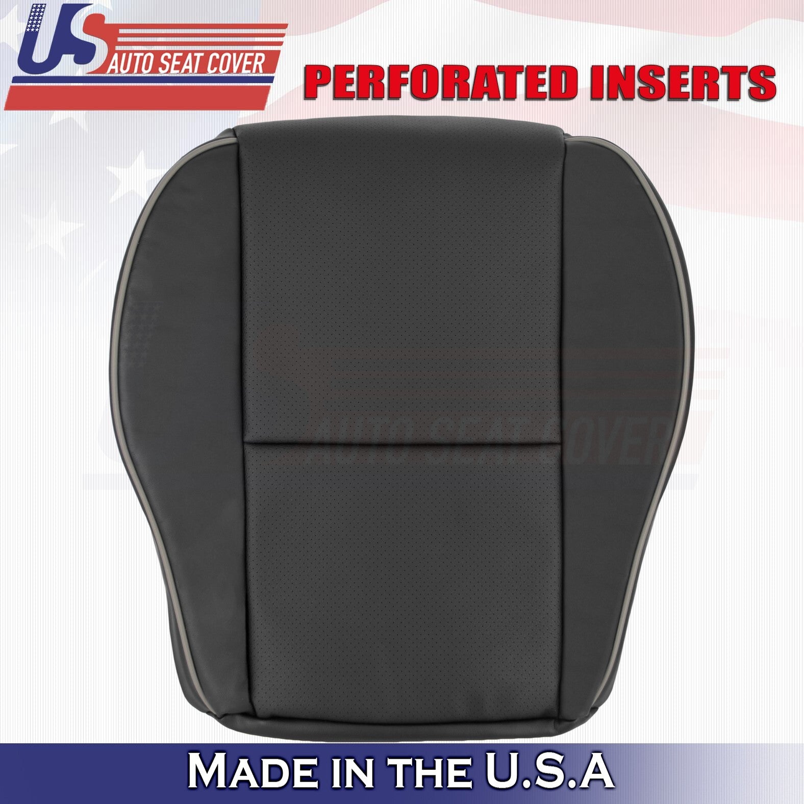 2001 2002 2003 2004 2005 Fits Lexus IS300 Driver Bottom Leather Seat Cover Black